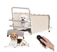 MIDUOLAI White,Pet Fitness Treadmill, Dog Fitness Supplies, 2.0HP Household Dog Training Equipment, with LED Display Screen and Remote, for Small Dogs Exercise and Weight Loss