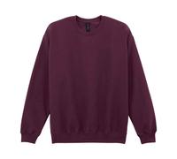 Midweight Crew Neck Sweatshirt Gildan Maroon 4XL