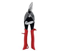 Midwest Aviation Snip - Left Cut Regular Tin Cutting Shears with Forged Blade & KUSH'N-Power Comfort Grips - MWT-6716L