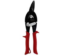 Midwest Blackout Series Aviation Snip - Left Cut Regular Tin Cutting Shears with Forged Blade & KUSH'N-Power Comfort Grips - MWT-6716LO