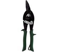 Midwest Blackout Series Aviation Snip - Right Cut Regular Tin Cutting Shears with Forged Blade & KUSH'N-Power Comfort Grips - MWT-6716RO