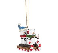MIDWEST-CBK S'Mores on Candy Cane Toboggan Ride Ornament