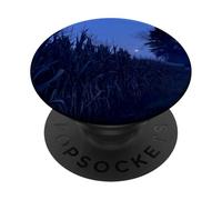 Midwest Gothic Aesthetic Rural Appalachia Moon Corn Field PopSockets Adhesive PopGrip