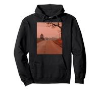 Midwest Gothic Aesthetic Rural Appalachia Vintage Woods Road Pullover Hoodie