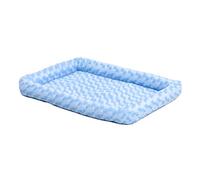 MidWest Homes for Pets Bolster Dog Bed 91.44 cm (36-Inch) Long Dog Bed or Cat Bed w/Comfortable Bolster; Ideal for Medium Dog Breeds; Blue; Model 40236-PB