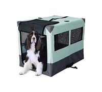 MidWest Homes for Pets Canine Camper Sportable, 91 cm Portable Tent Crate for Dogs, Soft-Sided, Folding Frame, Mesh Windows, Zip Door, Water-Resistant, Includes Pad