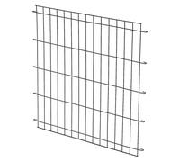 MidWest Homes for Pets Dog Crate Divider Panel for 61 cm Crates, Adjusts Living Space, Fits MidWest Cage Models 1524, 1524DD, 1924, Black E-Coated, 1524DPN