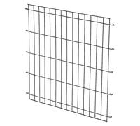 MidWest Homes for Pets Dog Crate Divider Panel for 61 cm Pet Cages, Adjusts Living Space, Fits MidWest Crate Models 1624, 1624DD, 724UP, Black E-Coated, 02DP