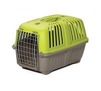 MidWest Homes for Pets Pet Carrier: Hard-Sided Dog & Cat Carrier for Small Dogs, Cats & Small Animals in Green | Inside Dims 20.70L x 13.22W x 14.09H & Suitable for Extra Small Dog Breeds