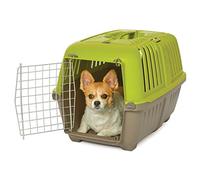 MidWest Homes for Pets Spree Travel Pet Carrier, Dog Carrier Features Easy Assembly and Not The Tedious Nut & Bolt Assembly of Competitors, Green, 24-Inch Small Dog Breeds (1424SPG)