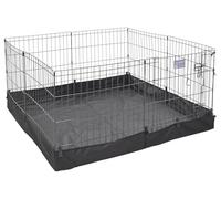 MidWest Homes for Pets Square Exercise Pen Fabric Mesh Bottom