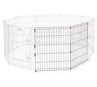 MidWest Homes for Pets Universal Pet Playpen 2-Panel Extension Kit | Fits Metal 30-Inch Dog Pens | Kit Measures, 24x30 Inch (Pack of 2)