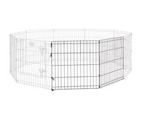 MidWest Homes for Pets | Universal Pet Playpen/Exercise Pen 2-Panel Extension Kit | Fits Standard Metal 24-Inch Dog Pens | 24H x 47.50W - Inches & Adds 4 sq. ft. of Living Area to Dog Pen