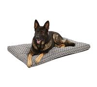 MidWest Homes for Pets XL QuietTime Deluxe Gray Ombré Swirl Plush Pet Bed, Machine Washable, Non-Skid Bottom, Soft Crate Mat for 122 cm Crates