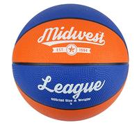 Midwest Kids League Basketball, Blue/Orange, Size 3