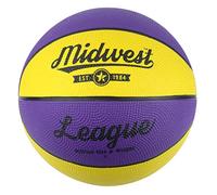 Midwest Kids League Basketball, Yellow/Purple, Size 3