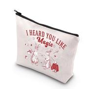 Midwest Princess Makeup Bag Pink Pony Gifts I Heard You Like Magic Gifts LGBTQ Pride Queer Zipper Bag (I Heard UK)