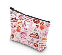 Midwest Princess Makeup Bag Pink Pony Gifts Singer Fans Gifts Midwest Princess Gifts Pride Queer Zipper Bag (You'd UK)