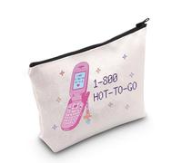 Midwest Princess Music Tour Gift Disco Cowgirl Gift LGBTQ Gift Queer Pop Music Fan Music Lyrics Inspired Makeup Bag (1-800 UK)