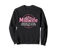Midwife Cradling Future Empowering Mothers Sweatshirt
