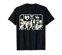 Midwife Evolution Funny Care Work Job Graphic T-Shirt