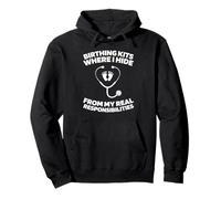 Midwives Midwifery - Doula Childbirth Midwife Pullover Hoodie