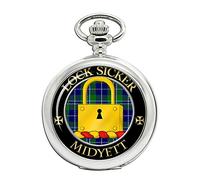 Midyett Scottish Clan Crest Full Hunter Pocket Watch