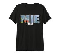 Mie Prefecture Japan City Mie Established Vintage Design Premium T-Shirt