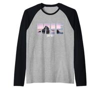Mie Prefecture Japan City Mie Established Vintage Design Raglan Baseball Tee