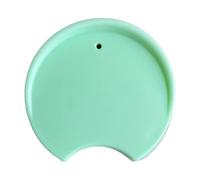 MIE Replacement Lid for Coffee Mug & Tea Cup - Competible With Starbucks Ceramic Travel Mug 10oz / 12oz / 16oz, Tumbler Lid, Mug Lid, Cup Lid (Light Green)