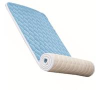 Miecoae Bench Cushion Indoor Custom Patio Furniture Cushions Non-Slip Bottom with Ties Tufted for Bar Stool Deck Chair Garden Settee Seat Beer Bench Porch Swings Bay Window Washable(11inx8in)