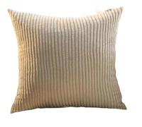 Miecoae Corduroy Soft Decorative Square Rectangle Throw Pillow Cover 60x60 50x70 80x80 cm Cushion Covers Pillowcase, Home Decorations for Sofa Couch Bed Chair(Q18,2pcs 80x80cm)