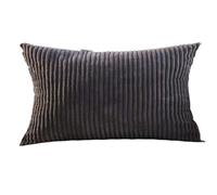 Miecoae Corduroy Soft Decorative Square Rectangle Throw Pillow Cover 60x60 50x70 80x80 cm Cushion Covers Pillowcase, Home Decorations for Sofa Couch Bed Chair(Q7,2pcs 50x70cm)