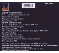 Mieczyslaw Horszowski - Beethoven: An Die Ferne Geliebte / Bach: English Suite No. 5 / Triple Concerto BWV 1044