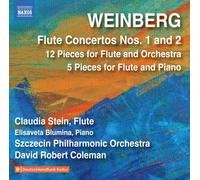 Mieczyslaw Wein Weinberg: Flute Concertos Nos. 1 and 2: 12 Piec (CD) (US IMPORT)