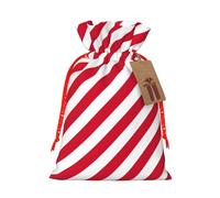MIEKGPS Flag of Monaco print Drawstring Fabric Gift Bags, Reusable Gift Wrap Party Favor Bags Birthday Party