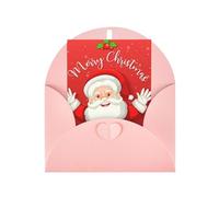 MIEKGPS Merry Christmas. All-Occasion Card Birthday Thank You Sympathy Christmas Greeting Cards Envelopes