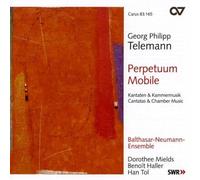 Mields/Halle/Balthasar-Neumann-Ensemble/+ - Telemann: Perpetuum Mobile - Cantatas & Chamber Music /Balthasar-Neumann Ensemble