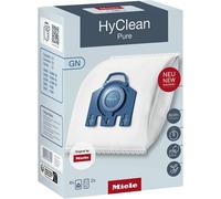 Miele 12281680 HyClean 3D Efficiency GN Vacuum Cleaner Bags for Bagged Miele Vacuum Cleaners, Pack of 4, White