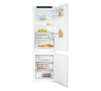 Miele KDN7713E 70/30 Integrated Frost Free Fridge Freezer with Sliding Door Fixing Kit - White - E Rated, White