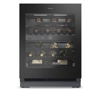 Miele 60cm Undercounter Dual Zone Wine Cabinet KWTUS7096EOBSW Black
