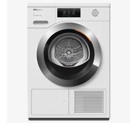 Miele TCR780WP Eco & Steam 9kg Heat Pump Tumble Dryer - Lotus White