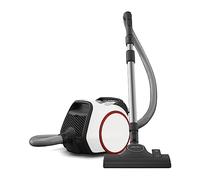 Miele Boost CX1 Bagless Sled Vacuum Cleaner with Vortex Technology and AirClean Filter Hygiene, Powerful, Compact and Handy, 890 W, 1 L, 28 x 40 x 28 cm, Lottoswhite/Red