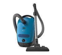 Miele Classic C1 Junior Powerline Vacuum Cleaner with Bag and Strong Suction Power, Universal Brush, Very Light, Colour Tech Blue