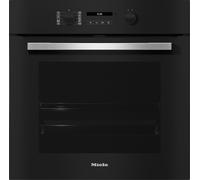 Miele ContourLine H2766-1BP Obsidian Black Built-in Pyrolytic Single Oven