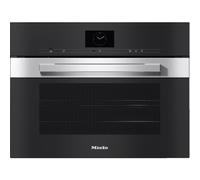 Miele DGC 7640 HC Pro Compact Combination Steam Oven - Stainless Steel / Clean Steel
