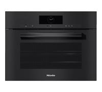 Miele DGC 7845 HC Pro Compact Combination Steam Oven with Mains Water & Drain Connection - Obsidian Black