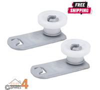 2X MIELE G100 - G900 Series Dishwasher Basket Upper Wheel and Holder