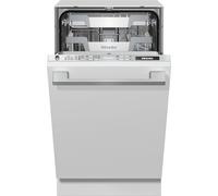 Miele G5790SCVi Fully Integrated Slimline Dishwasher - Silver Control Panel with Fixed Door Fixing Kit - C Rated, Silver