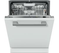 Miele G5862 SCVi Fully Integrated Full Size Dishwasher - Clean Steel Control Panel with Fixed Door Hinge Kit Stainless Steel
